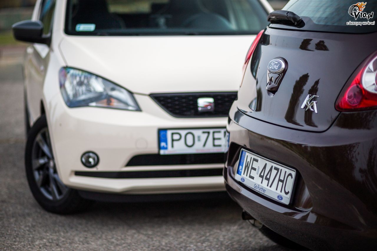Ford Ka vs Seat Mii - test