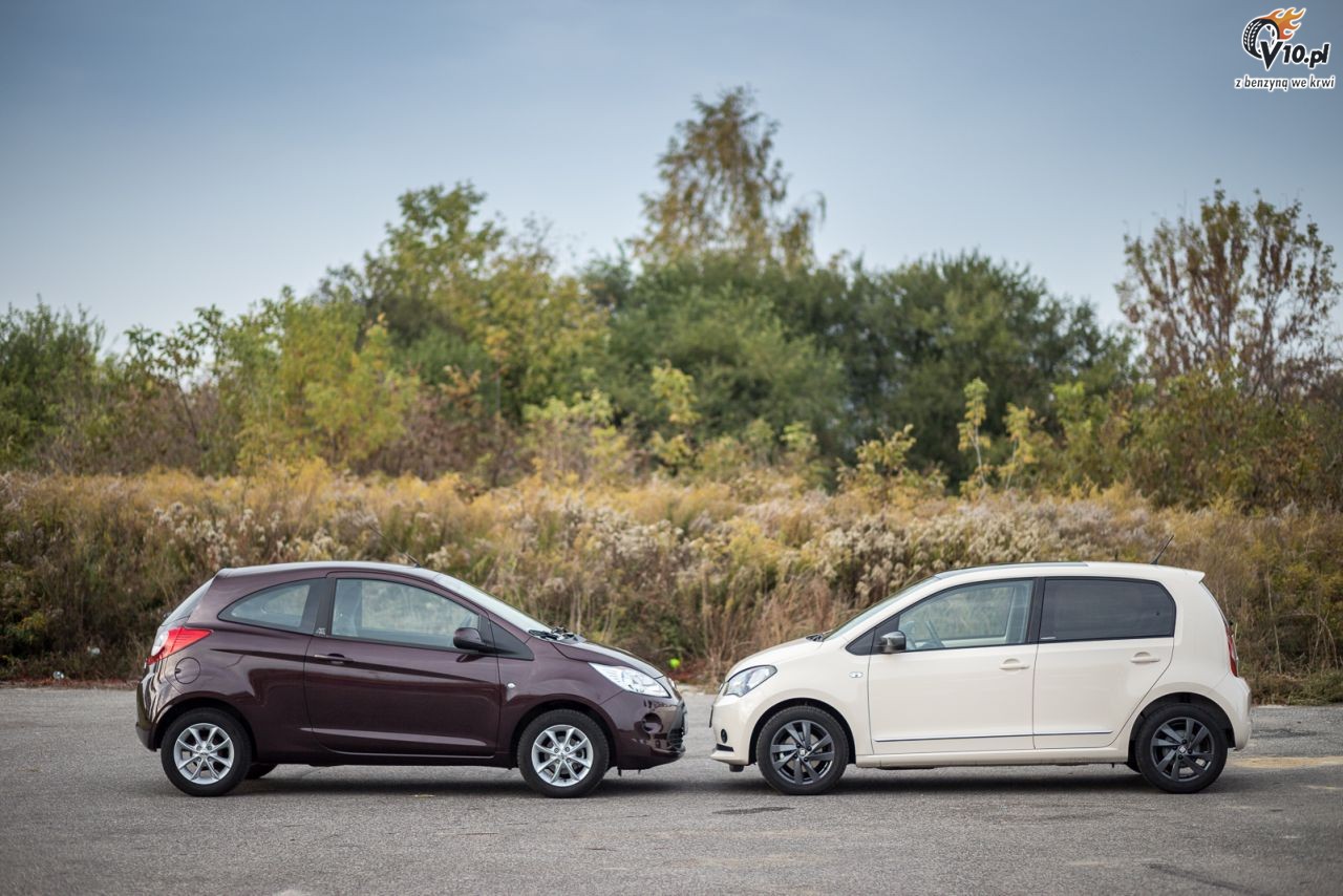 Ford Ka vs Seat Mii - test
