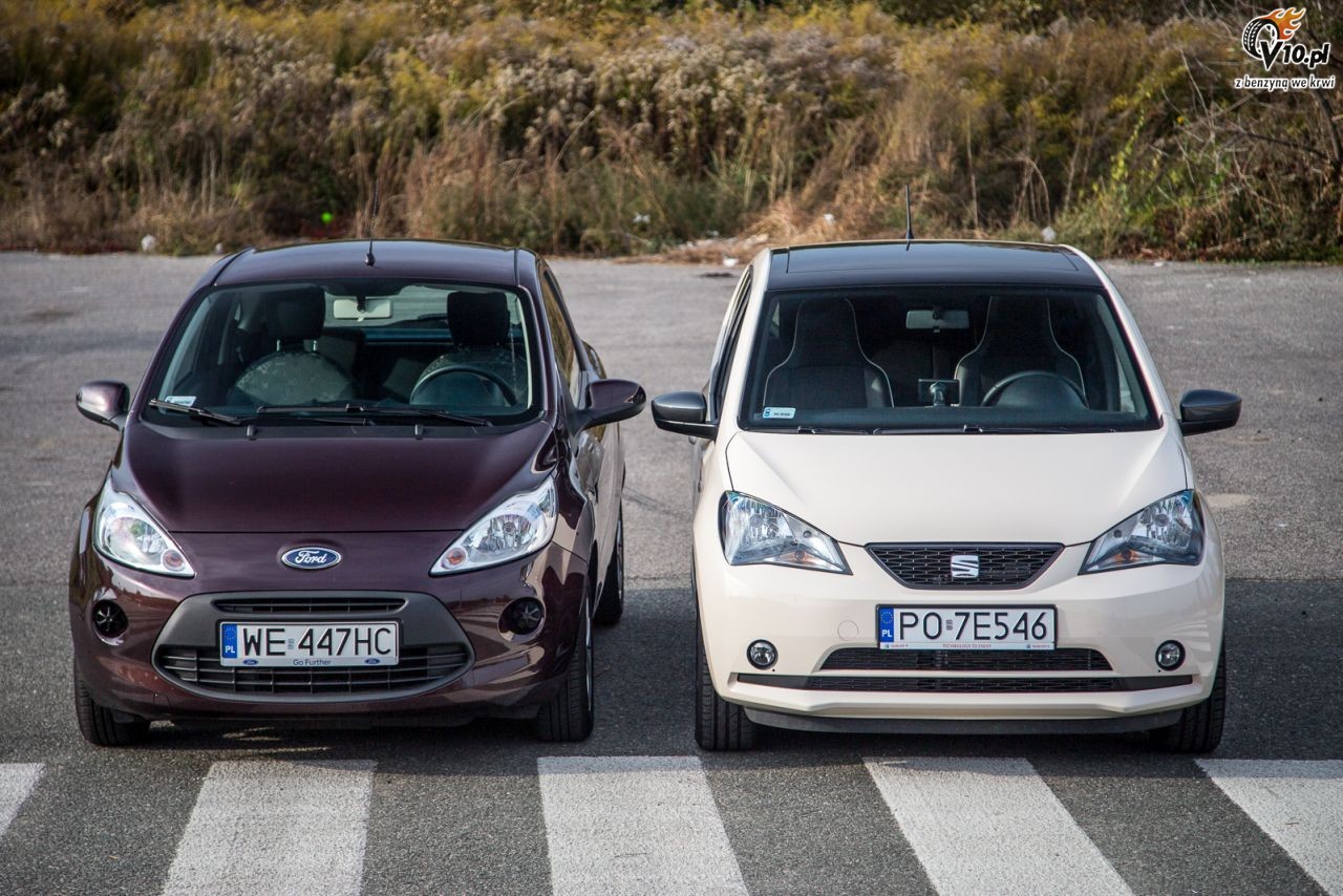 Ford Ka vs Seat Mii - test