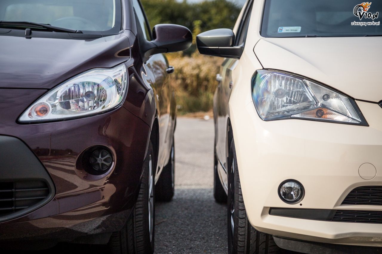Ford Ka vs Seat Mii - test