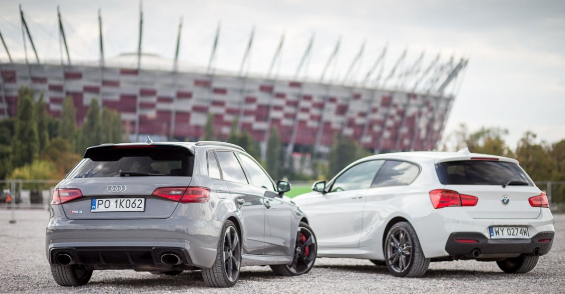 BMW M135  Audi RS3 Honda Civic Type R