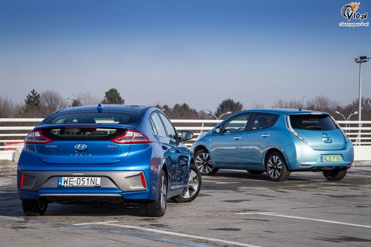 Nissan Leaf vs Hyundai Ioniq Electric