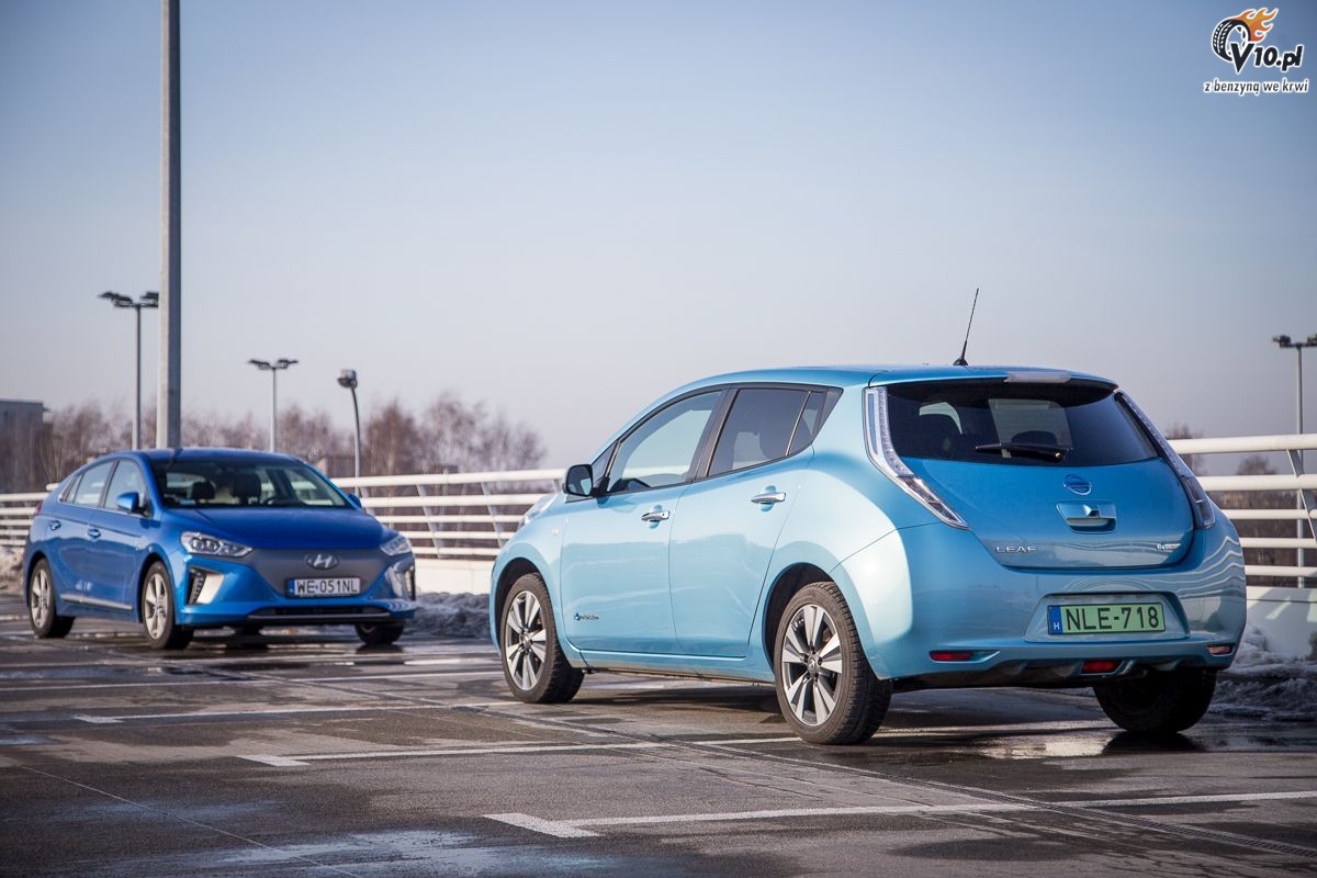 Nissan Leaf vs Hyundai Ioniq Electric