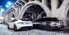 Jaguar F-type R Coupe vs Audi RS 6 Avant - test