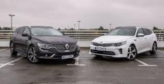 Renault Talisman Grandtour TCe vs Kia Optima SW GT - test