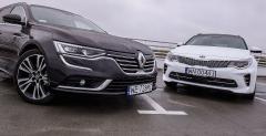 Renault Talisman Grandtour TCe vs Kia Optima SW GT - test