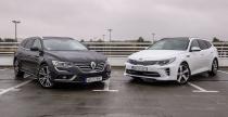 Renault Talisman Grandtour TCe vs Kia Optima SW GT - test