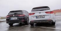 Renault Talisman Grandtour TCe vs Kia Optima SW GT - test