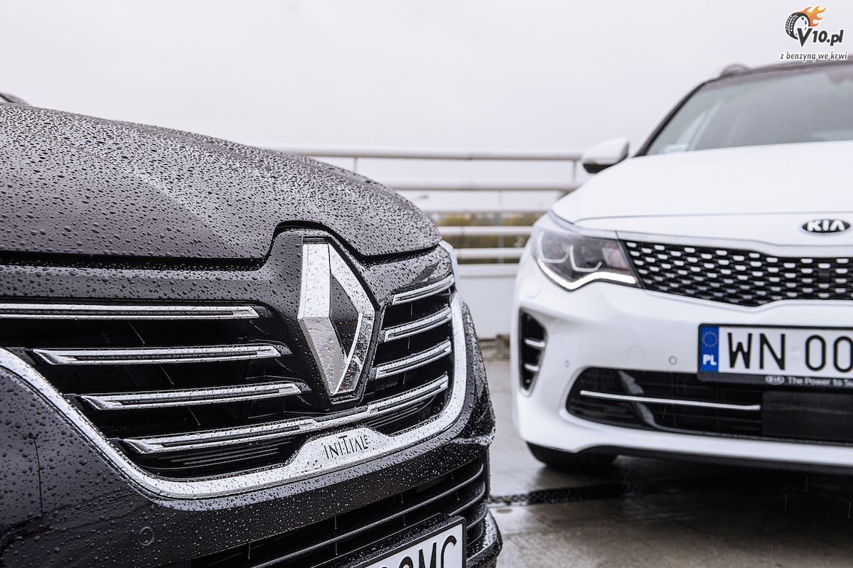 Renault Talisman Grandtour TCe vs Kia Optima SW GT - test
