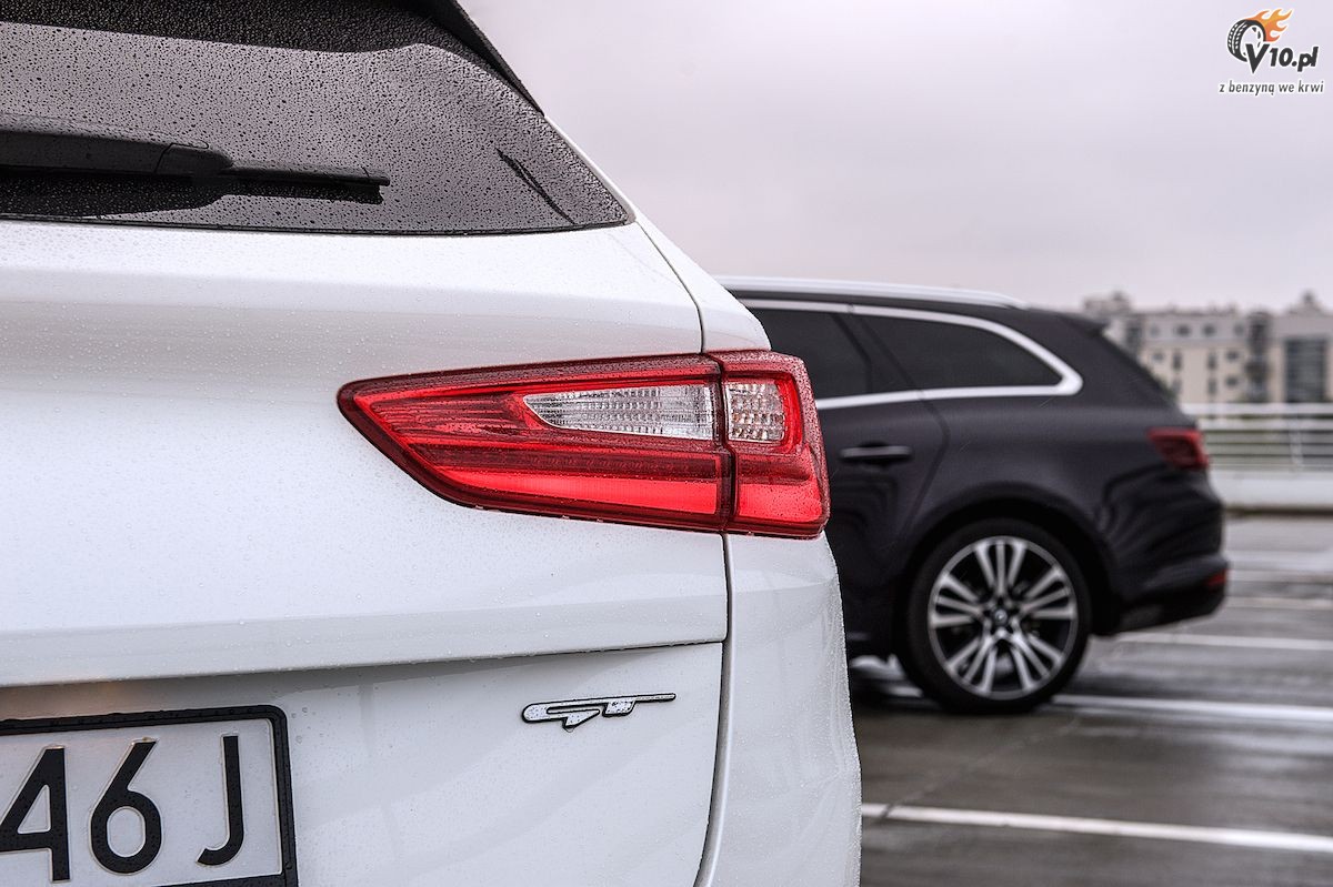 Renault Talisman Grandtour TCe vs Kia Optima SW GT - test