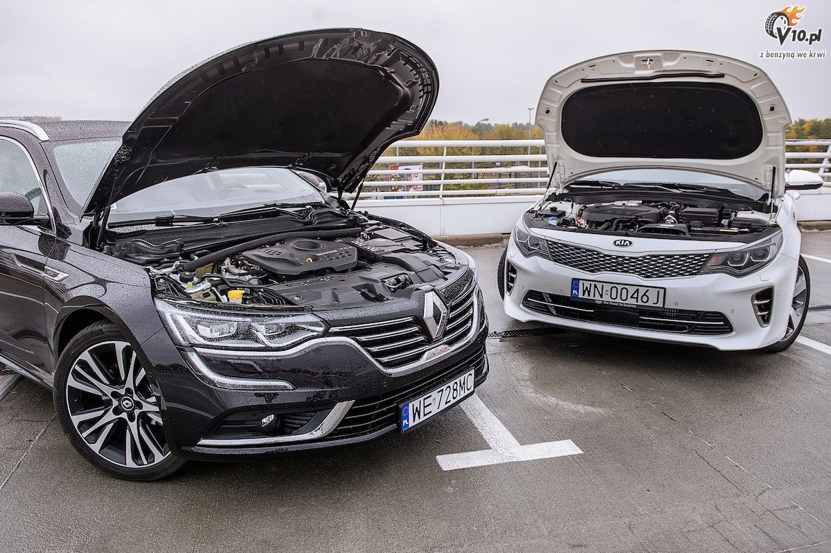 Renault Talisman Grandtour TCe vs Kia Optima SW GT - test