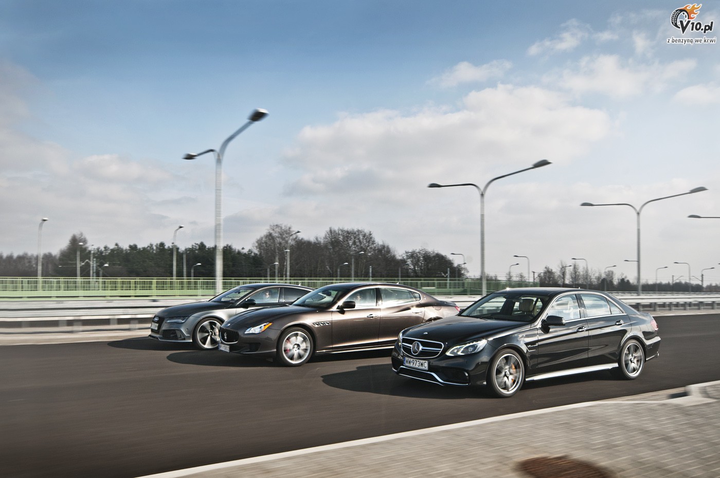 Audi RS 7 vs Mercedes-Benz E63 AMG S vs Maserati Quattroporte GTS