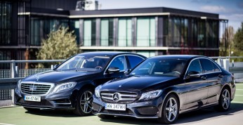 Mercedes-Benz klasy C vs Mercedes-Benz klasy S - Być jak S-klasa -...