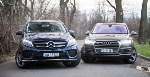 Mercedes GLE vs Audi Q7 - porwnanie