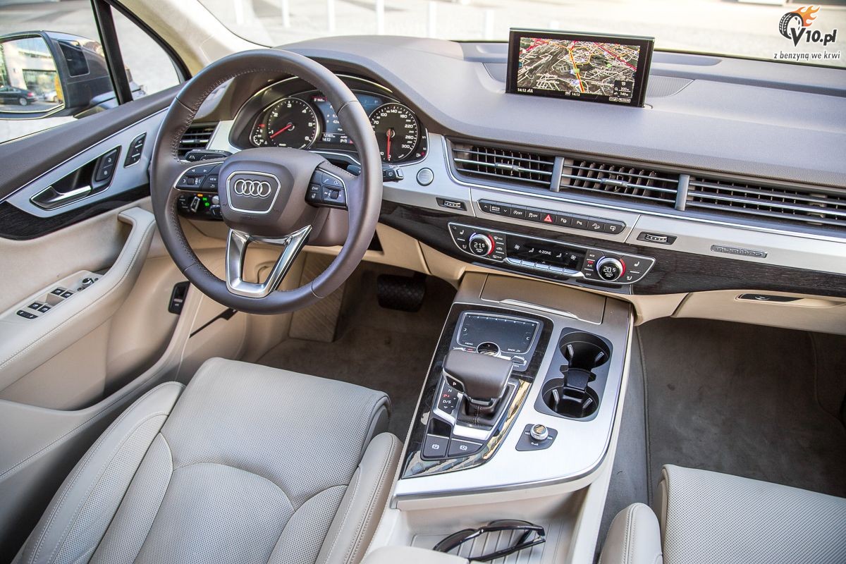 Mercedes GLE vs Audi Q7 - porwnanie