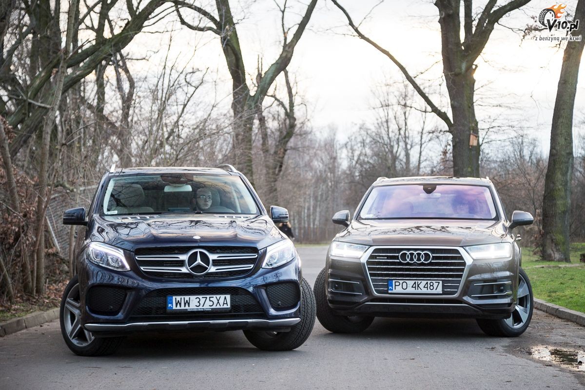 Mercedes Gle Vs Audi Q7 Test 18