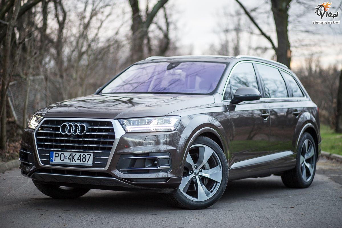 Mercedes GLE vs Audi Q7 - porwnanie