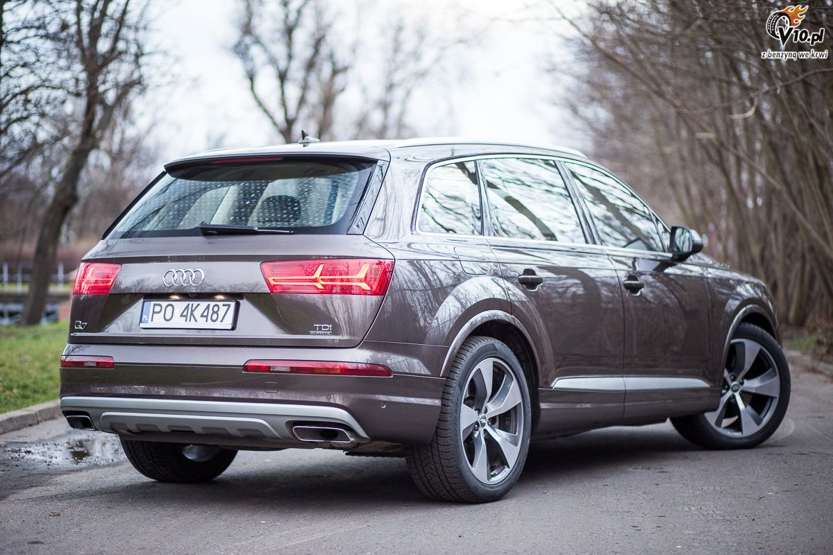 Mercedes GLE vs Audi Q7 - porwnanie
