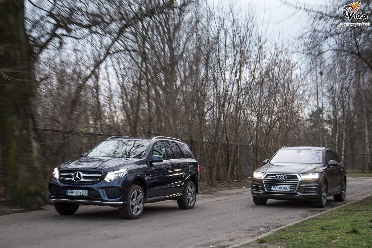 Mercedes Gle Vs Audi Q7 Test 25
