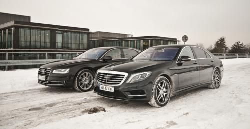 Mercedes S350 BlueTEC L vs Audi A8 L 4.2 TDI