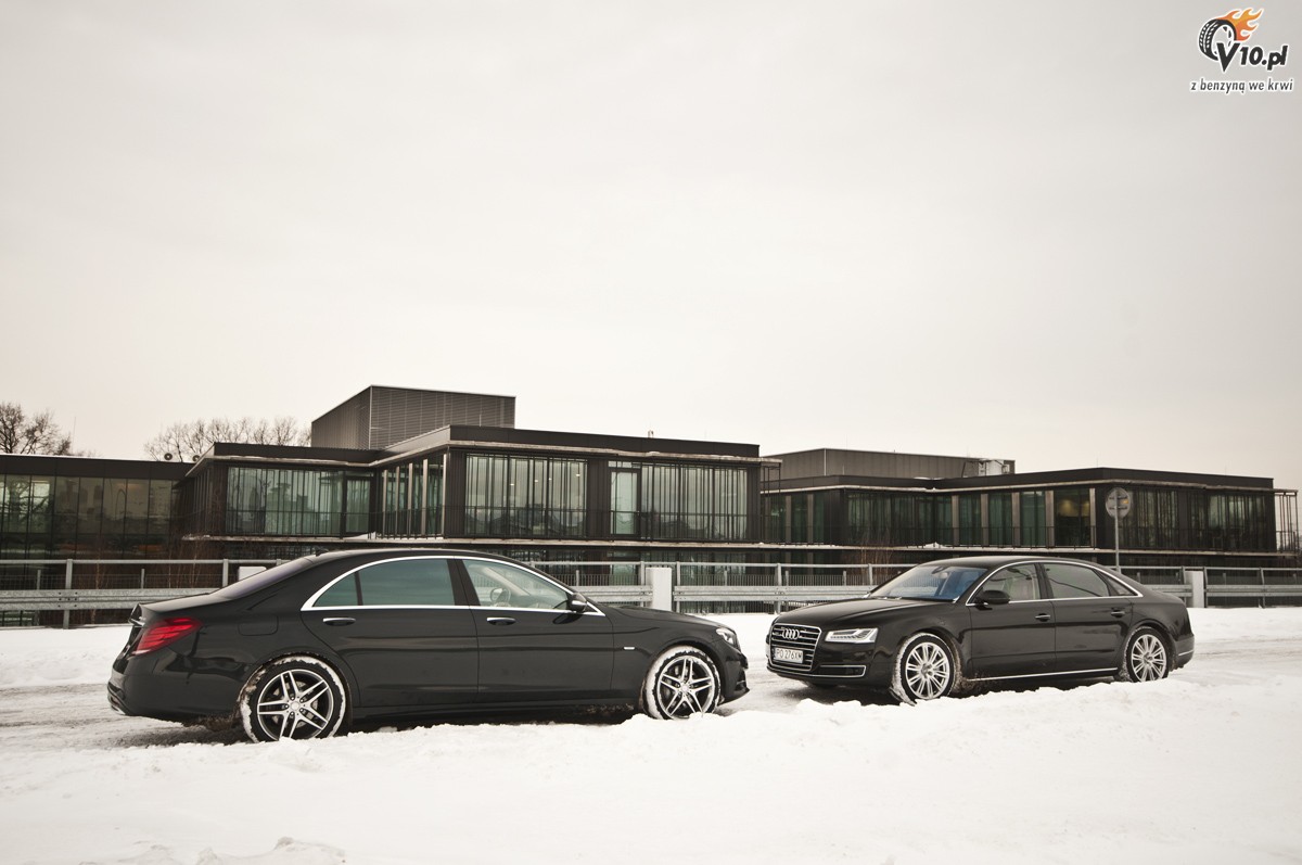 Mercedes S350 BlueTEC L vs Audi A8 L 4.2 TDI
