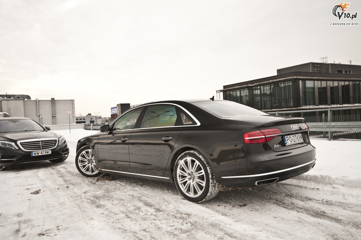 Mercedes S350 BlueTEC L vs Audi A8 L 4.2 TDI