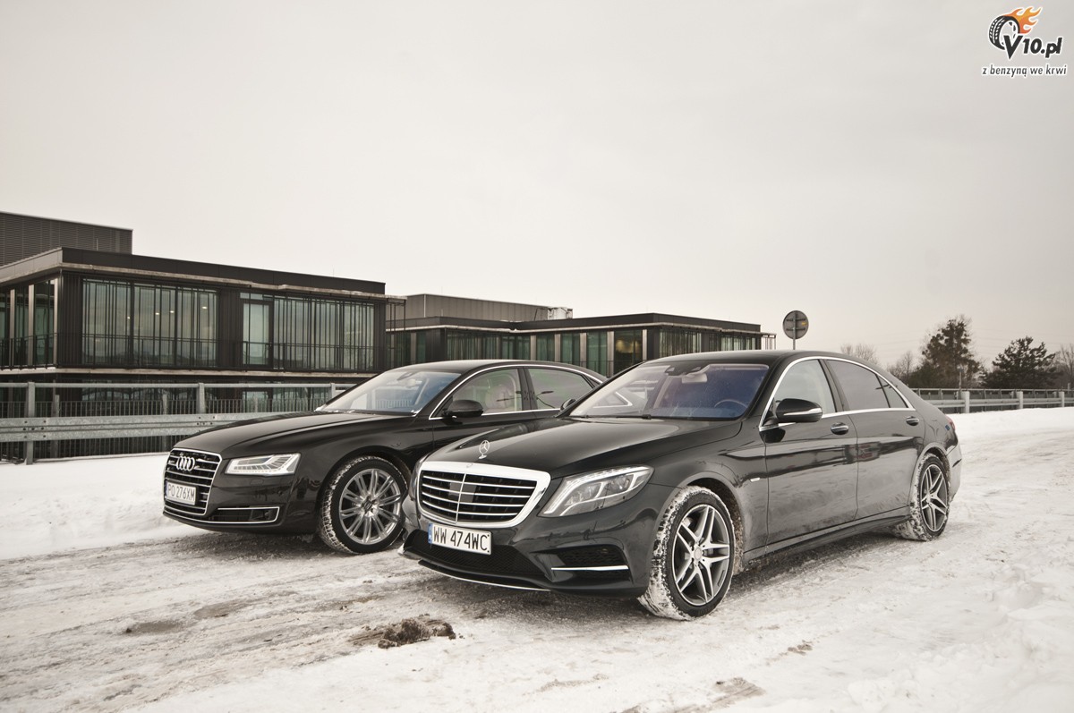 Mercedes S350 BlueTEC L vs Audi A8 L 4.2 TDI