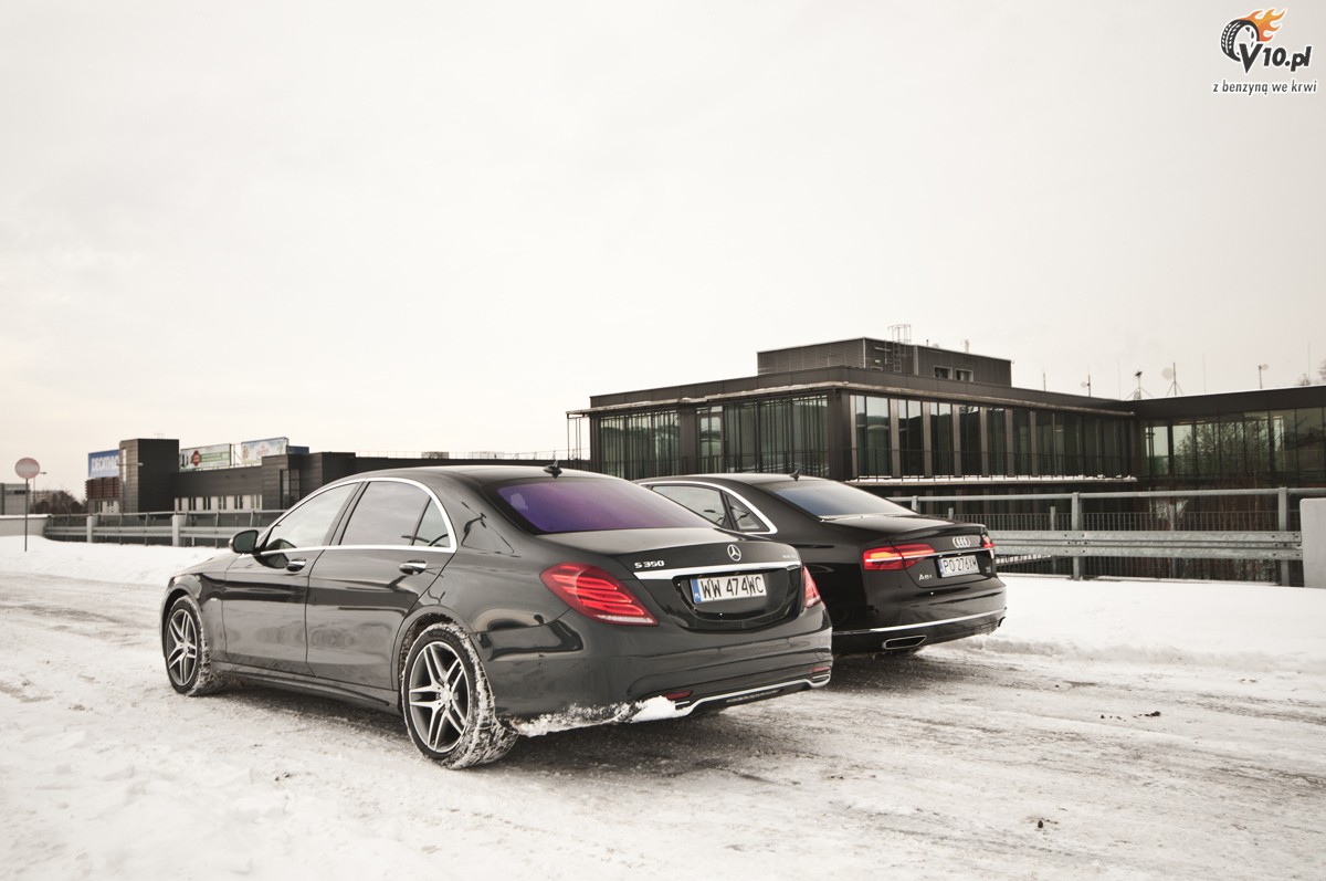 Mercedes S350 BlueTEC L vs Audi A8 L 4.2 TDI