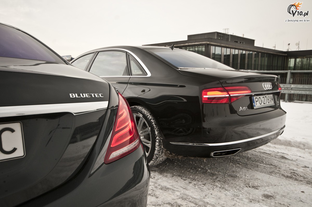 Mercedes S350 BlueTEC L vs Audi A8 L 4.2 TDI