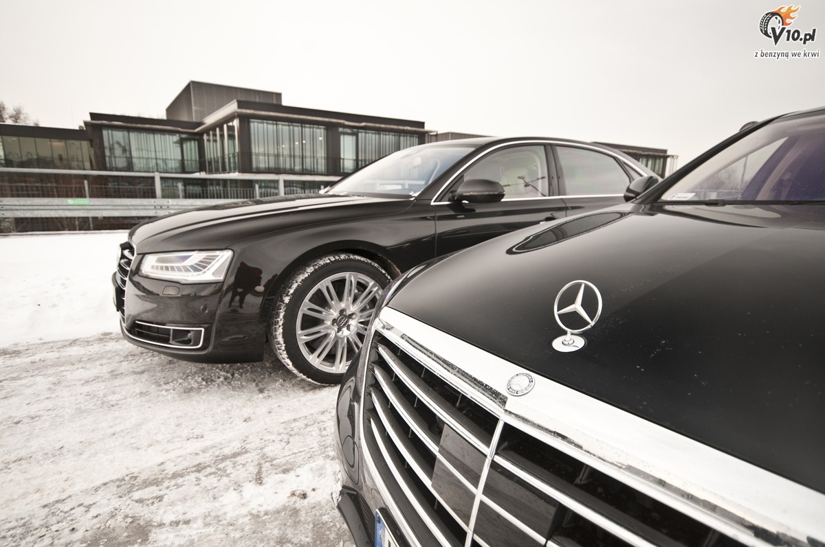 Mercedes S350 BlueTEC L vs Audi A8 L 4.2 TDI