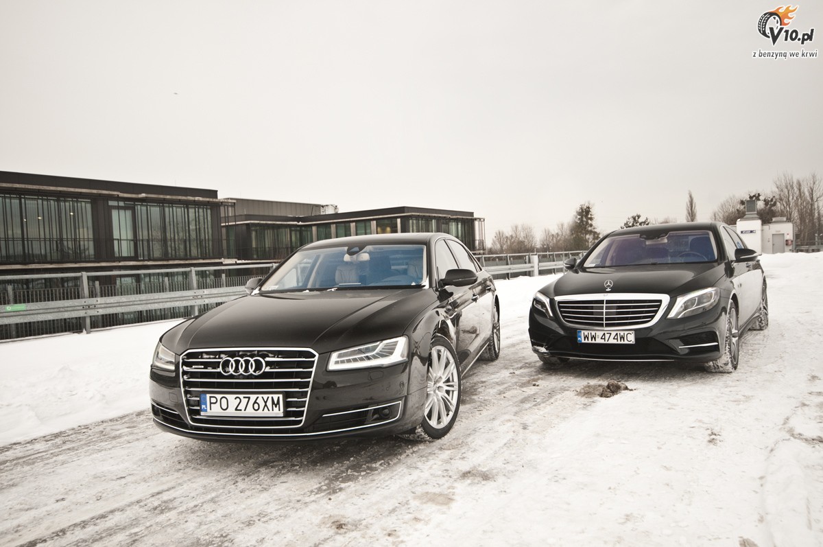 Mercedes S350 BlueTEC L vs Audi A8 L 4.2 TDI