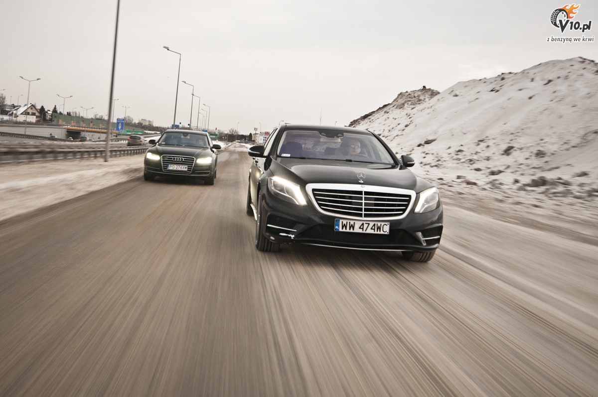 Mercedes S350 BlueTEC L vs Audi A8 L 4.2 TDI