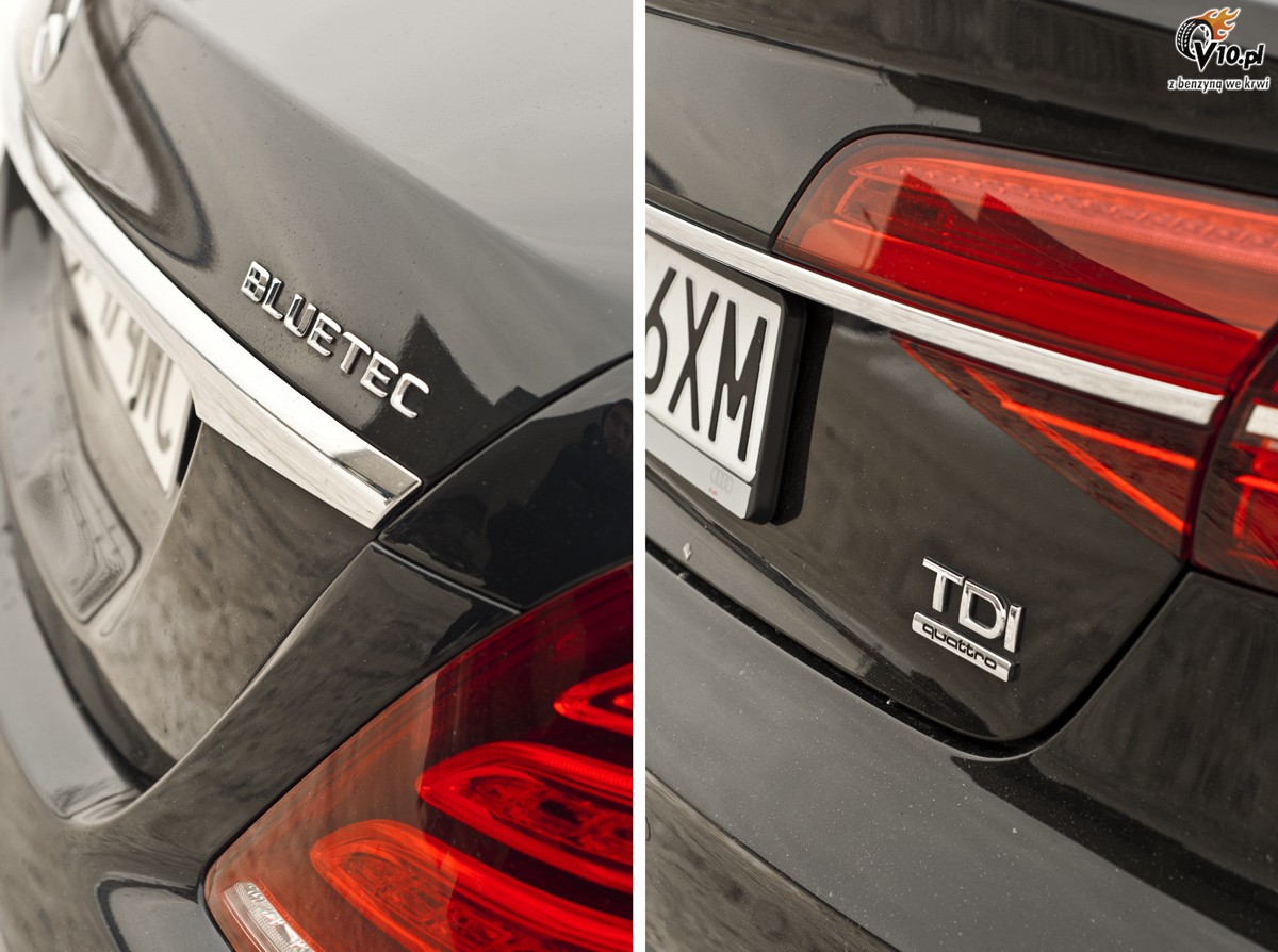 Mercedes S350 BlueTEC L vs Audi A8 L 4.2 TDI