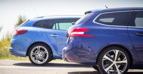 Renault Megane Grandtour GT vs Peugeot 308 SW GT - Wyścig TGV - nasze porównanie