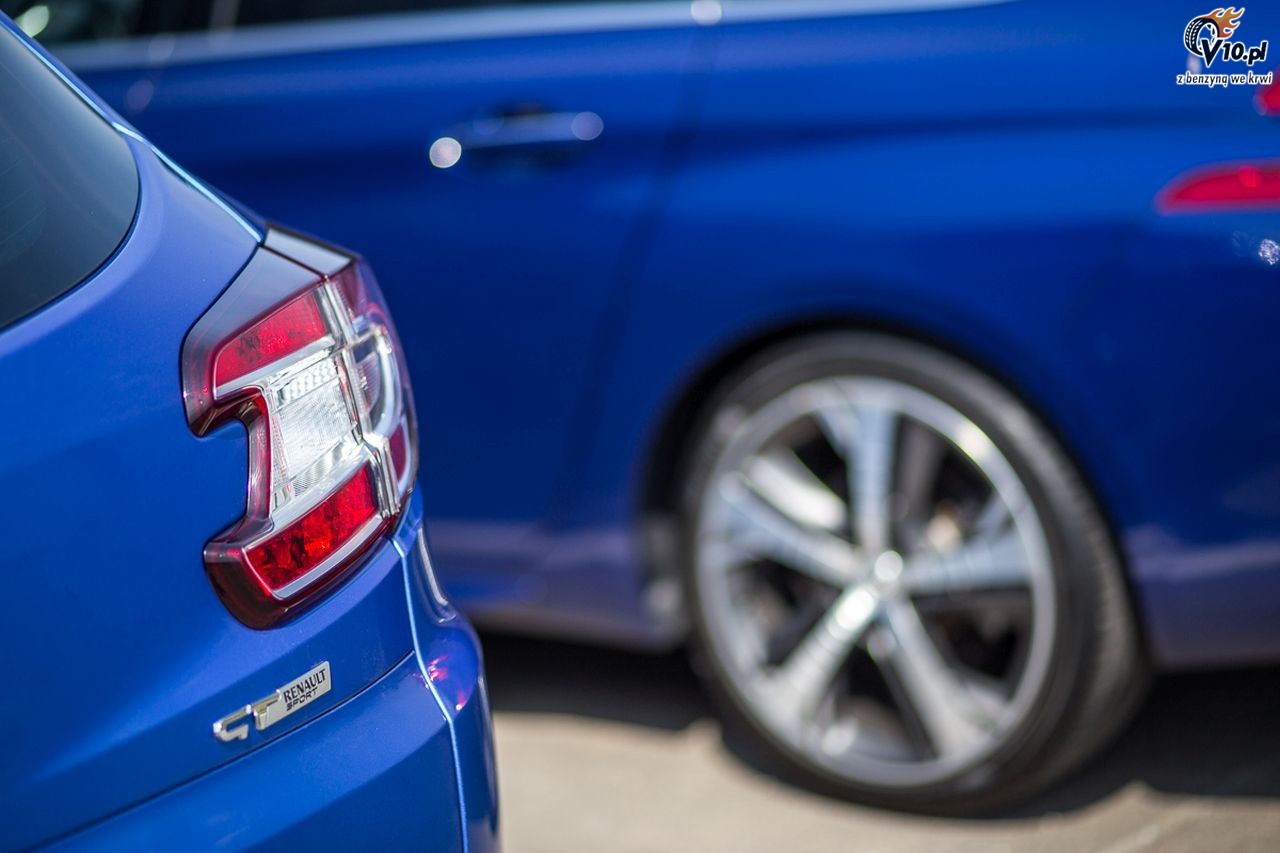 Renault Megane Grandtour GT vs Peugeot 308 SW GT - Wycig TGV - nasze porwnanie