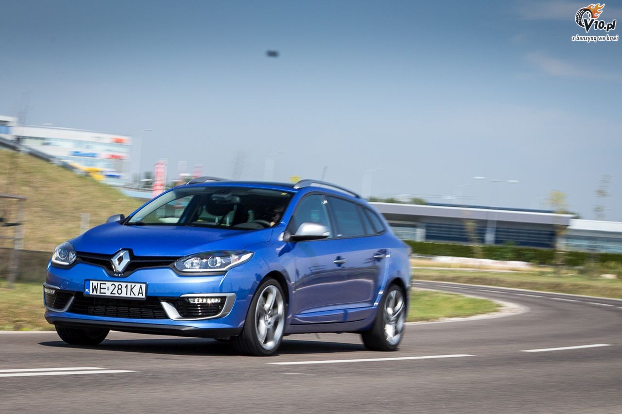 Renault Megane Grandtour GT vs Peugeot 308 SW GT - Wycig TGV - nasze porwnanie
