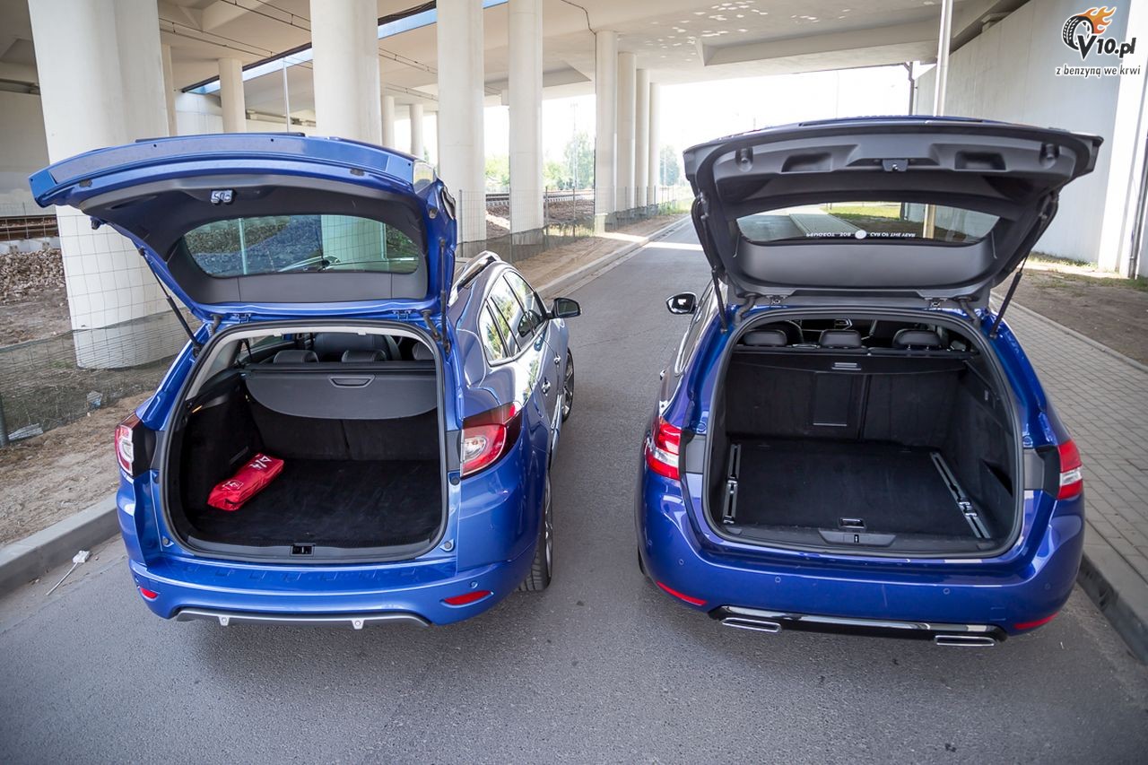 Renault Megane Grandtour GT vs Peugeot 308 SW GT - Wycig TGV - nasze porwnanie