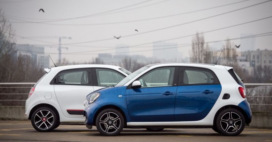 Renault Twingo vs Smart ForFour - test