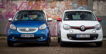 Renault Twingo vs Smart ForFour - test