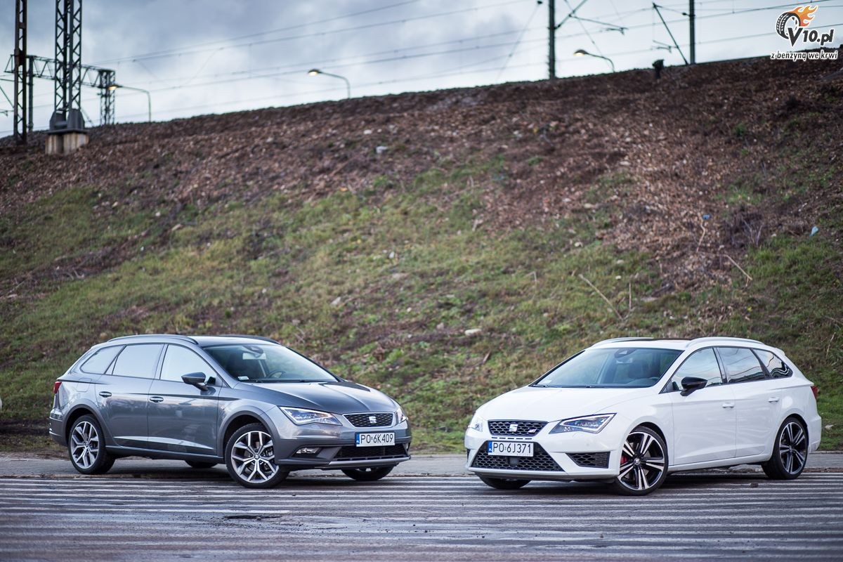 Seat Leon ST Cupra i X-perience - nasze porwnanie