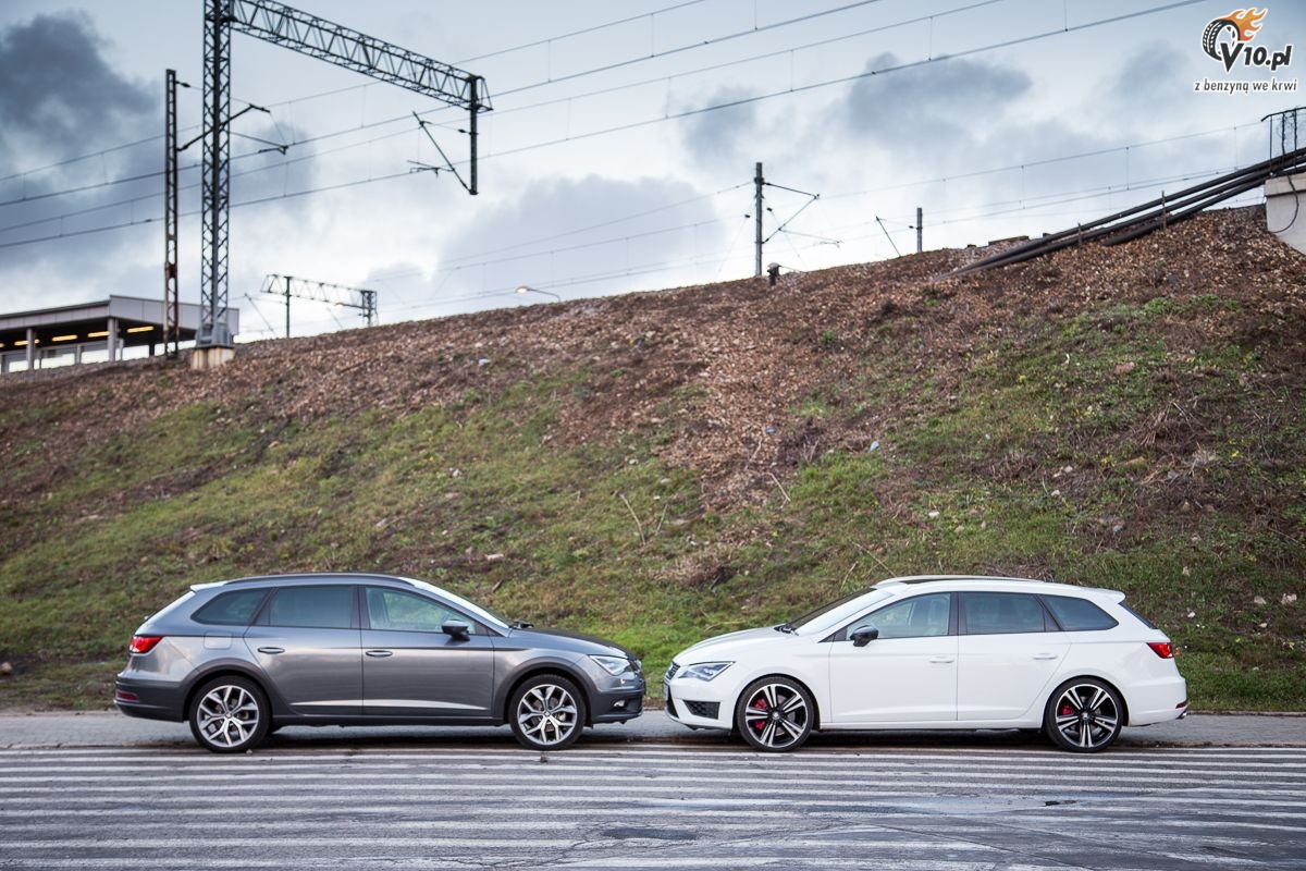Seat Leon ST Cupra i X-perience - nasze porwnanie
