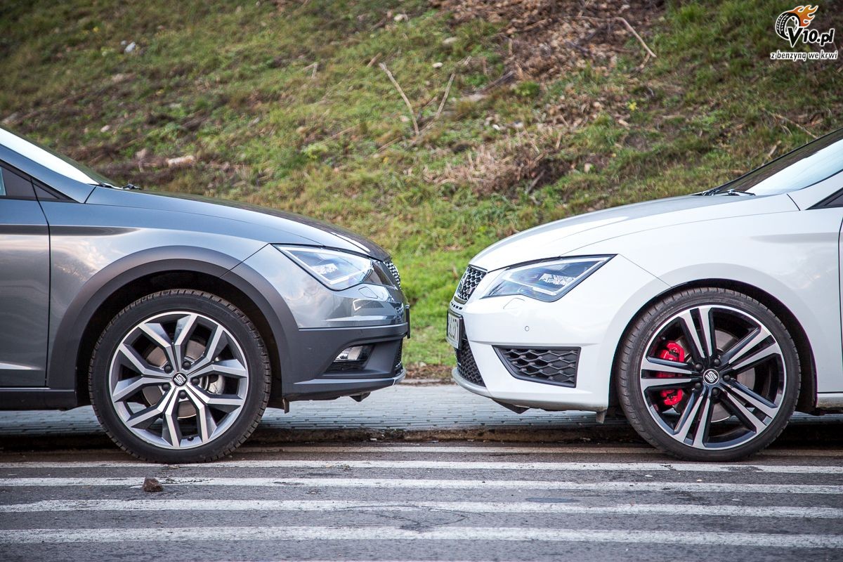 Seat Leon ST Cupra i X-perience - nasze porwnanie