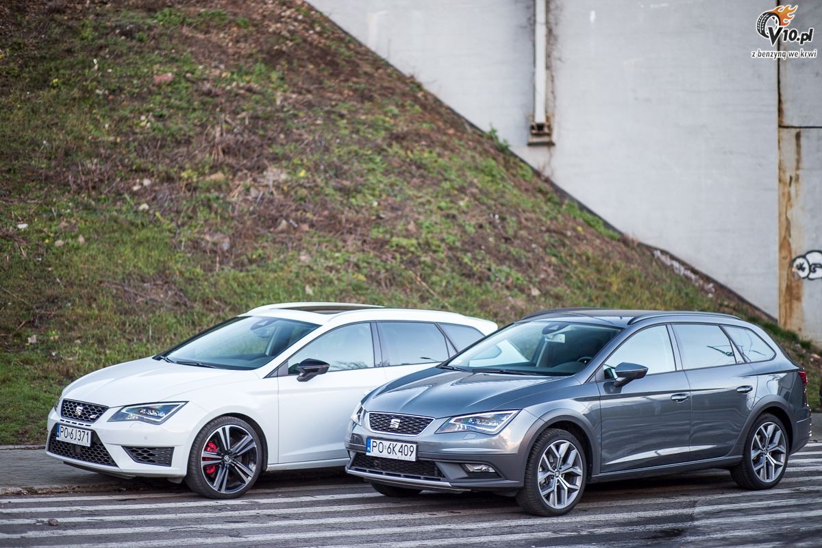 Seat Leon ST Cupra i X-perience - nasze porwnanie