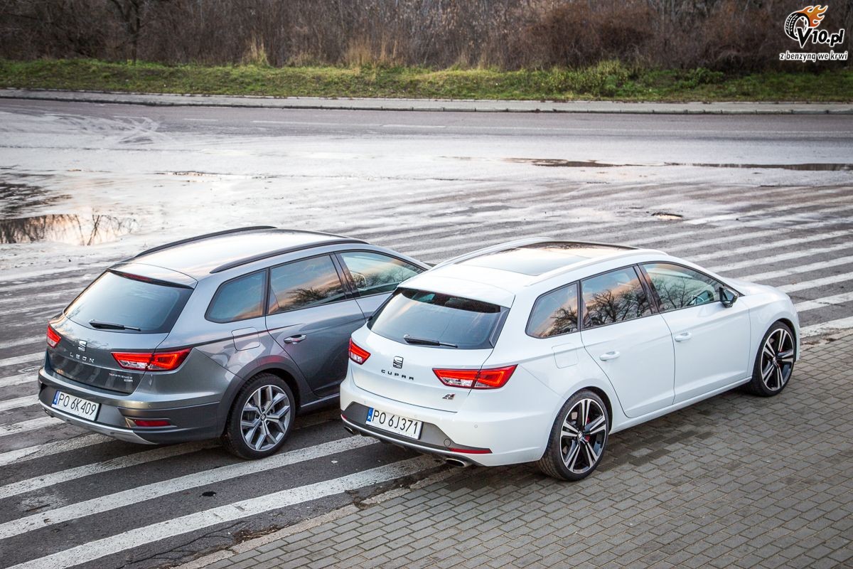 Seat Leon ST Cupra i X-perience - nasze porwnanie