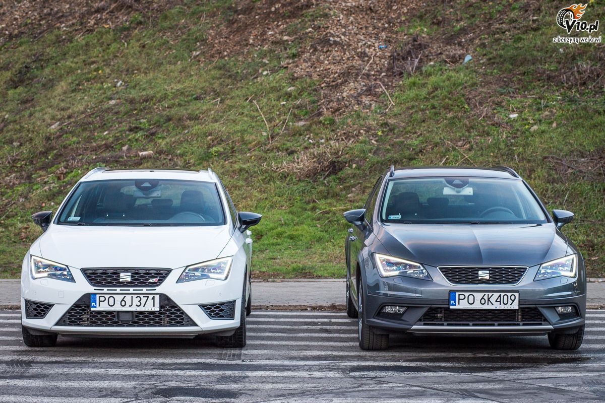 Seat Leon ST Cupra i X-perience - nasze porwnanie