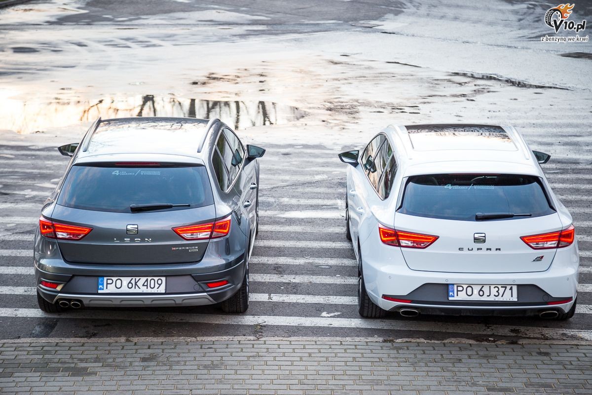 Seat Leon ST Cupra i X-perience - nasze porwnanie