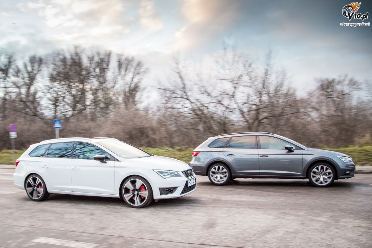 Seat Leon ST Cupra i X-perience - nasze porwnanie