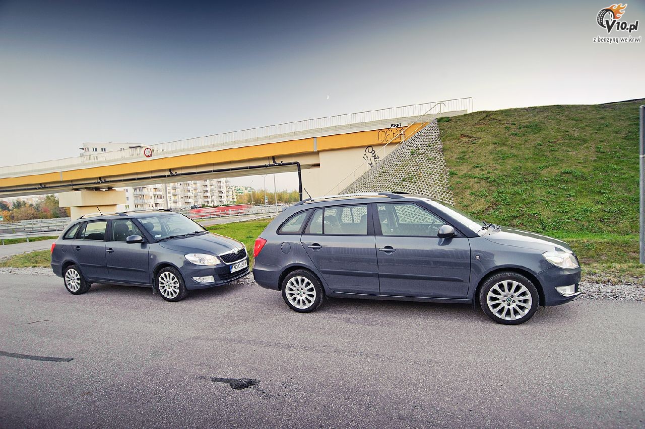 Skoda Fabia Combi 1.2TSI - 105KM vs 85KM - test porwnawczy