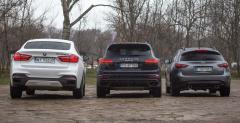 Porsche Cayenne, BMW X6 i Infiniti QX70