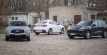 Porsche Cayenne, BMW X6 i Infiniti QX70